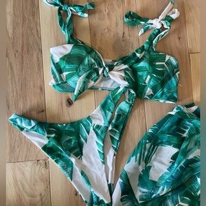Tropical Palm Tree Bikini
